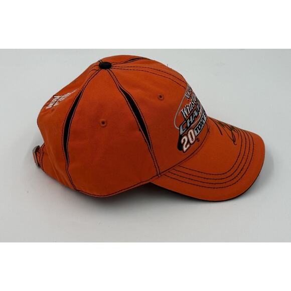 Tony Stewart Autographed Hat NASCAR Winston Cup Champion 2002 Orange JSA Chase - Picture 10 of 14